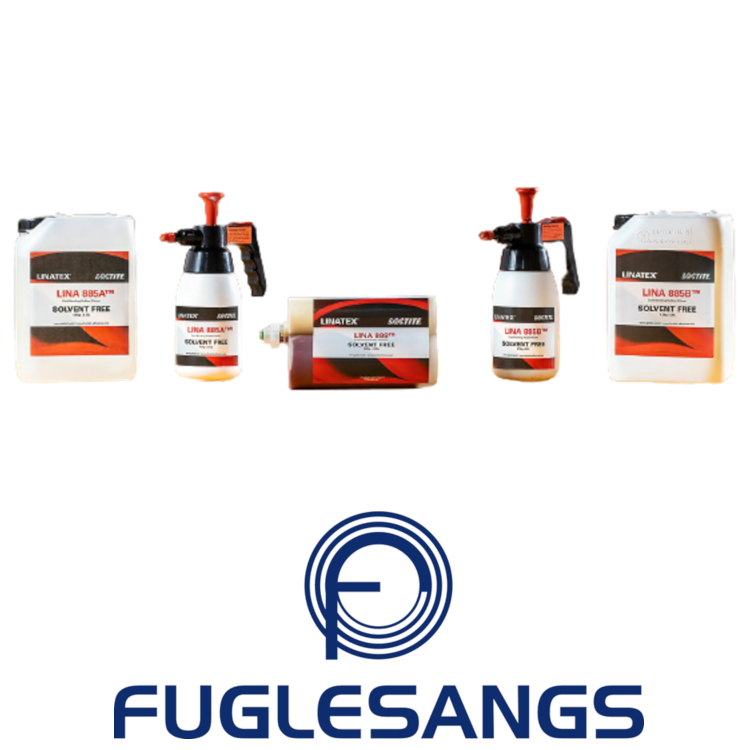 Rubber lining adhesive